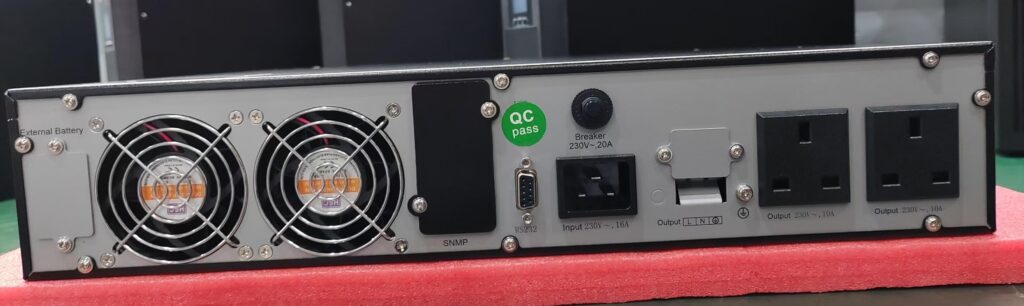 3kva rack mount ups back