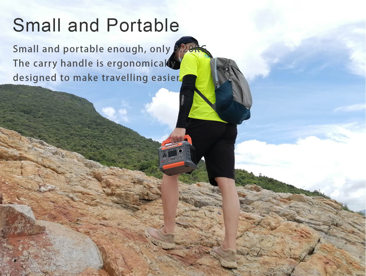 300W 휴대용 소형 발전소 세부 정보