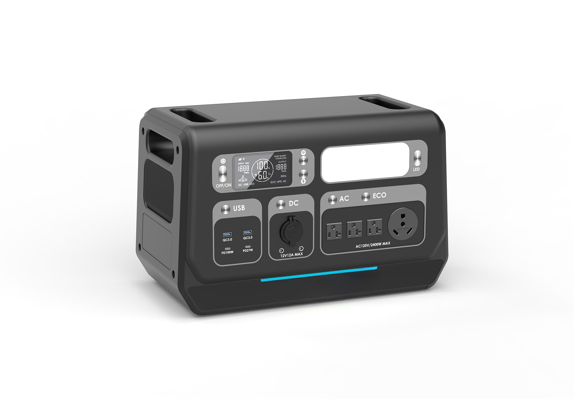 올인원 홈 스토리지 및 휴대용 전원 스테이션