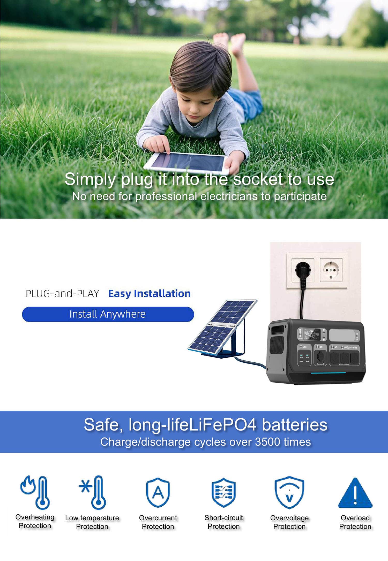 올인원 홈 스토리지 및 휴대용 전원 스테이션 세부 정보