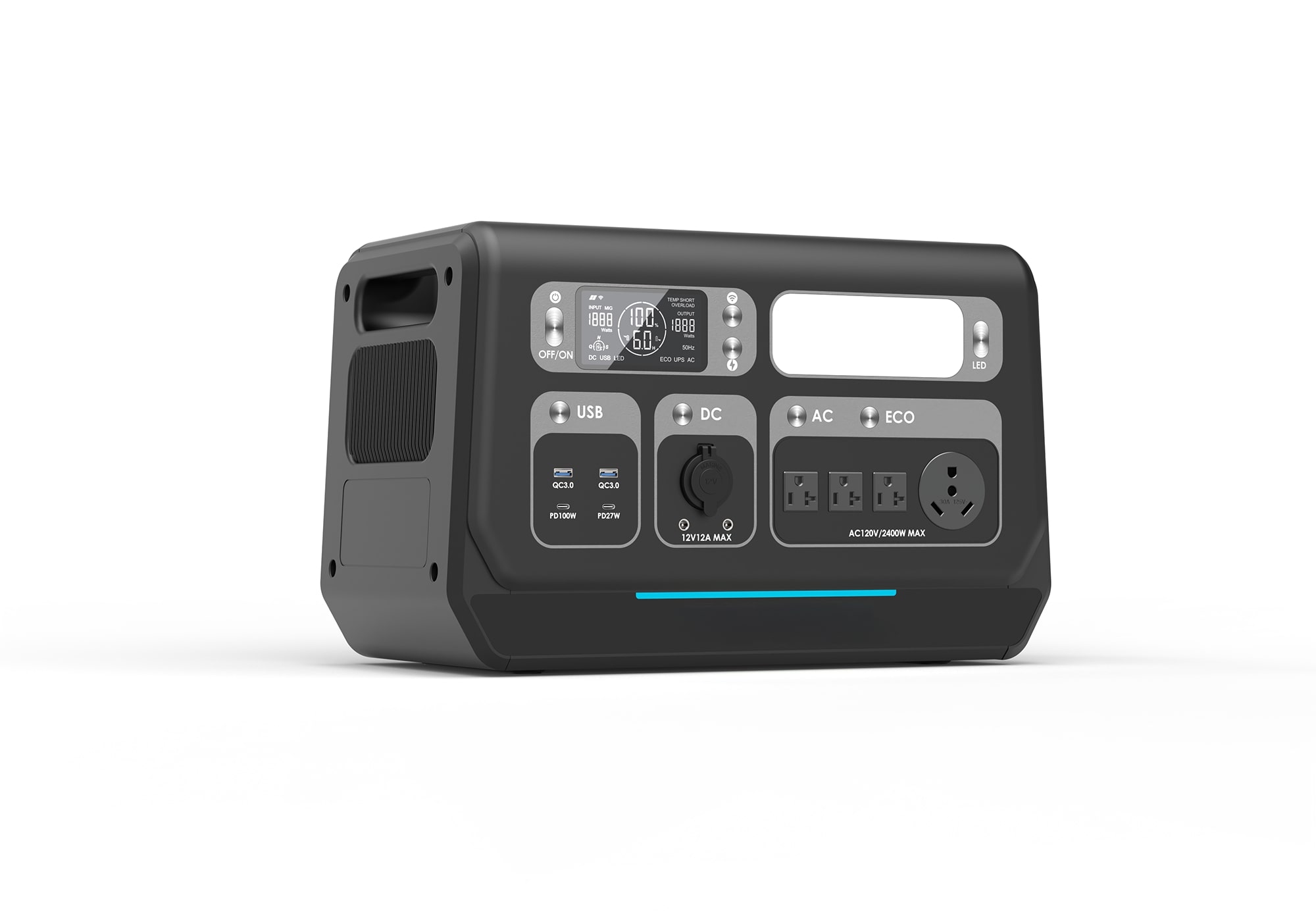 올인원 홈 스토리지 및 휴대용 전원 스테이션