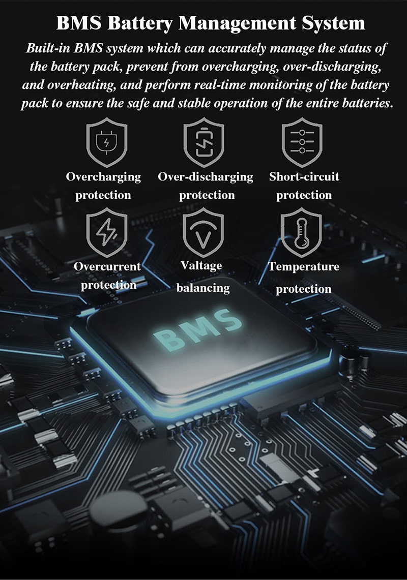 저렴한 휴대용 발전소 1200W BMS