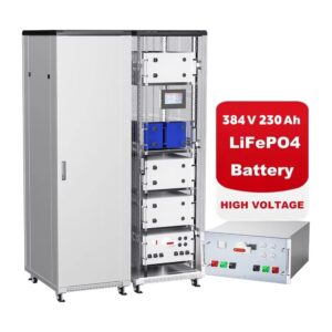 high voltage battery pack 400v lithium battery