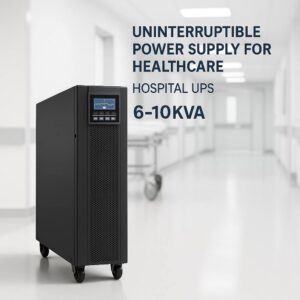Uninterruptible power supply for healthcare, hospital ups 6-10 kva