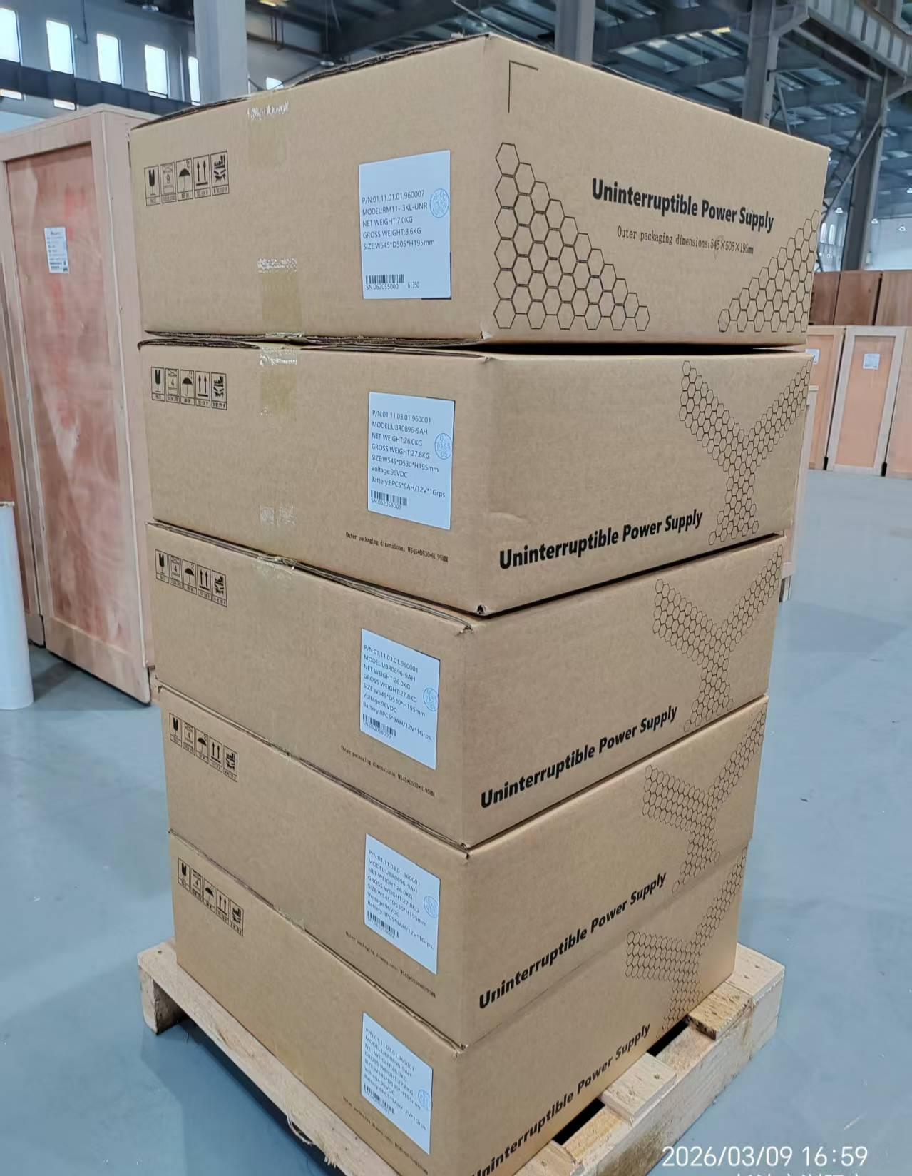 3kva rack mount ups shipment
